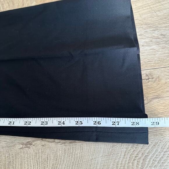 Banana Republic High Rise Flare Italian Wool Pant 10P Black 826931 - Picture 14 of 14